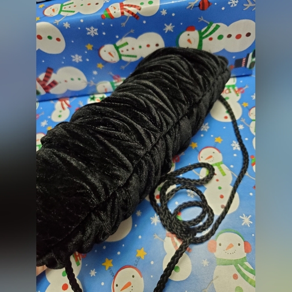 Nina Black Evening clutch/Crossbody bag - Picture 5 of 12